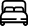 Schwarzes Symbol für Hotelzimmer und Übernachtung